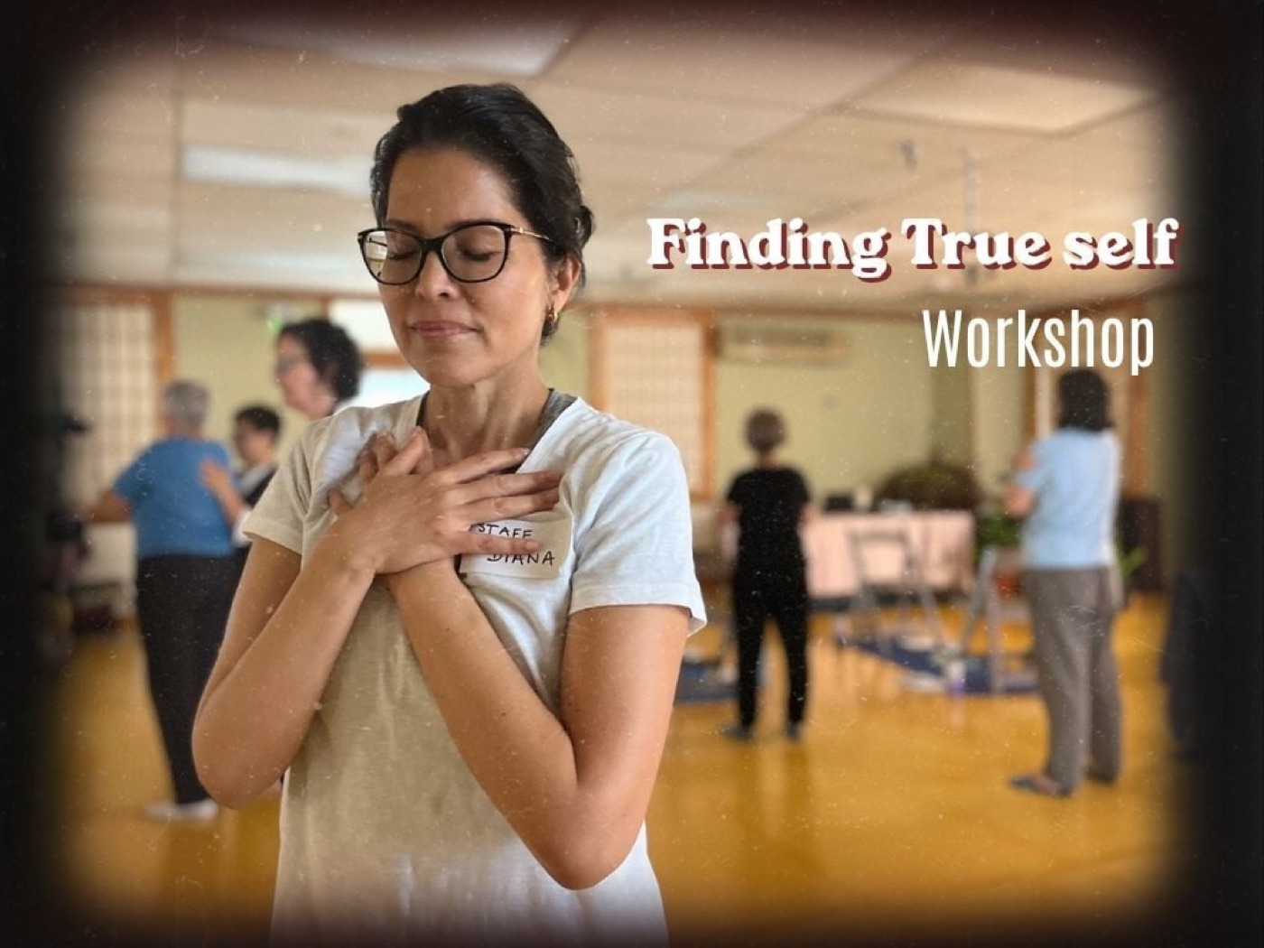 Participants at a Finding True Self workshop at a Body & Brain center